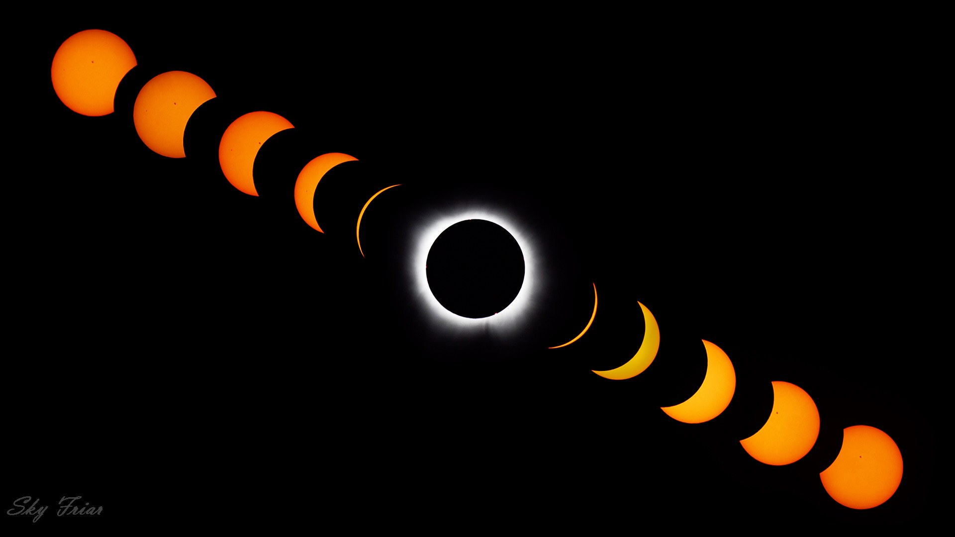 Total Eclipse Sequence