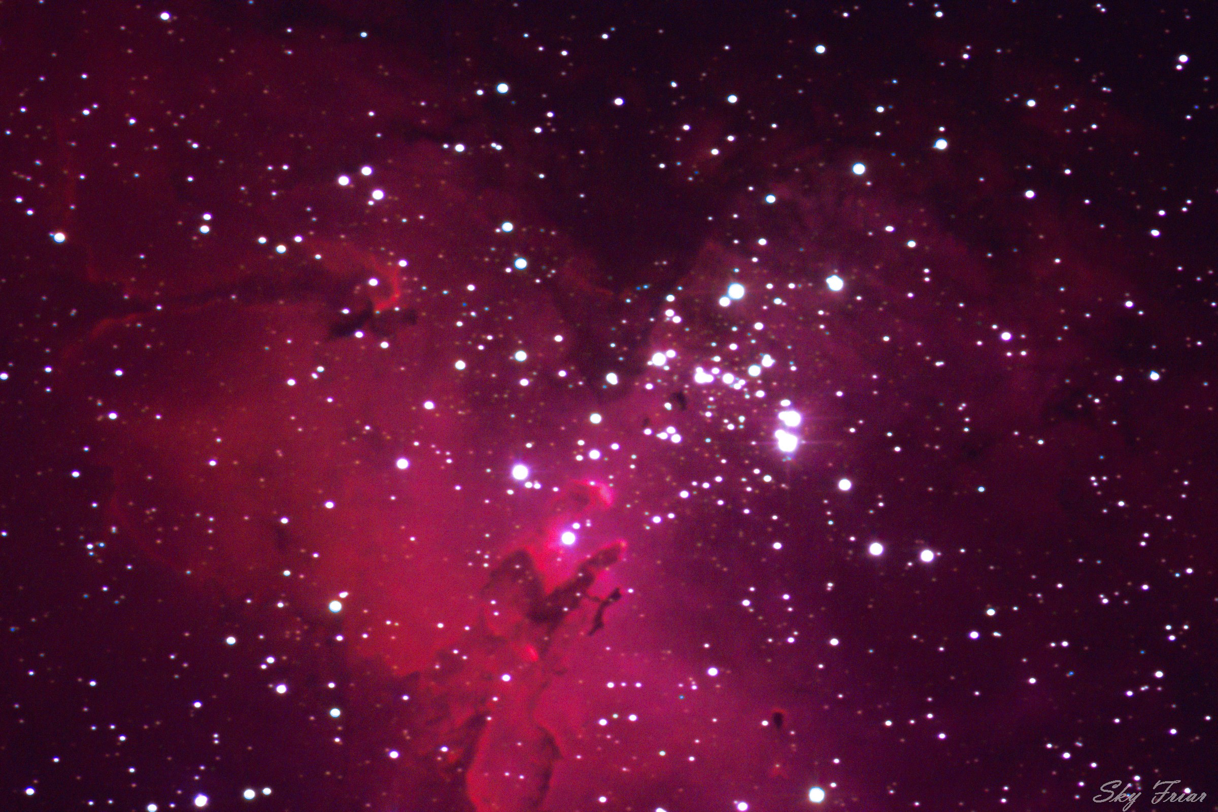 Eagle Nebula Pillars Of Creation